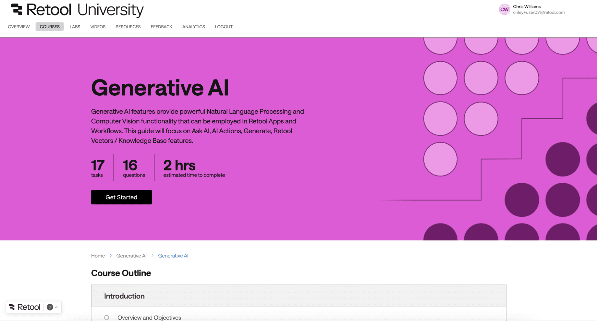 Generative AI—one of the Advanced Developer courses