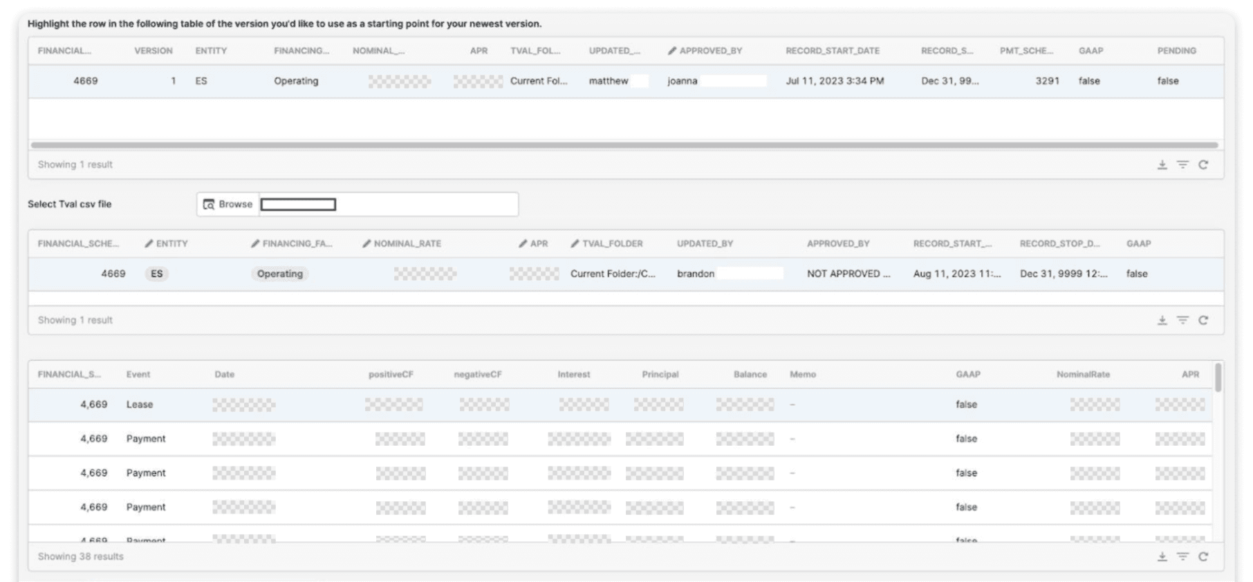 A sample EquipmentShare application