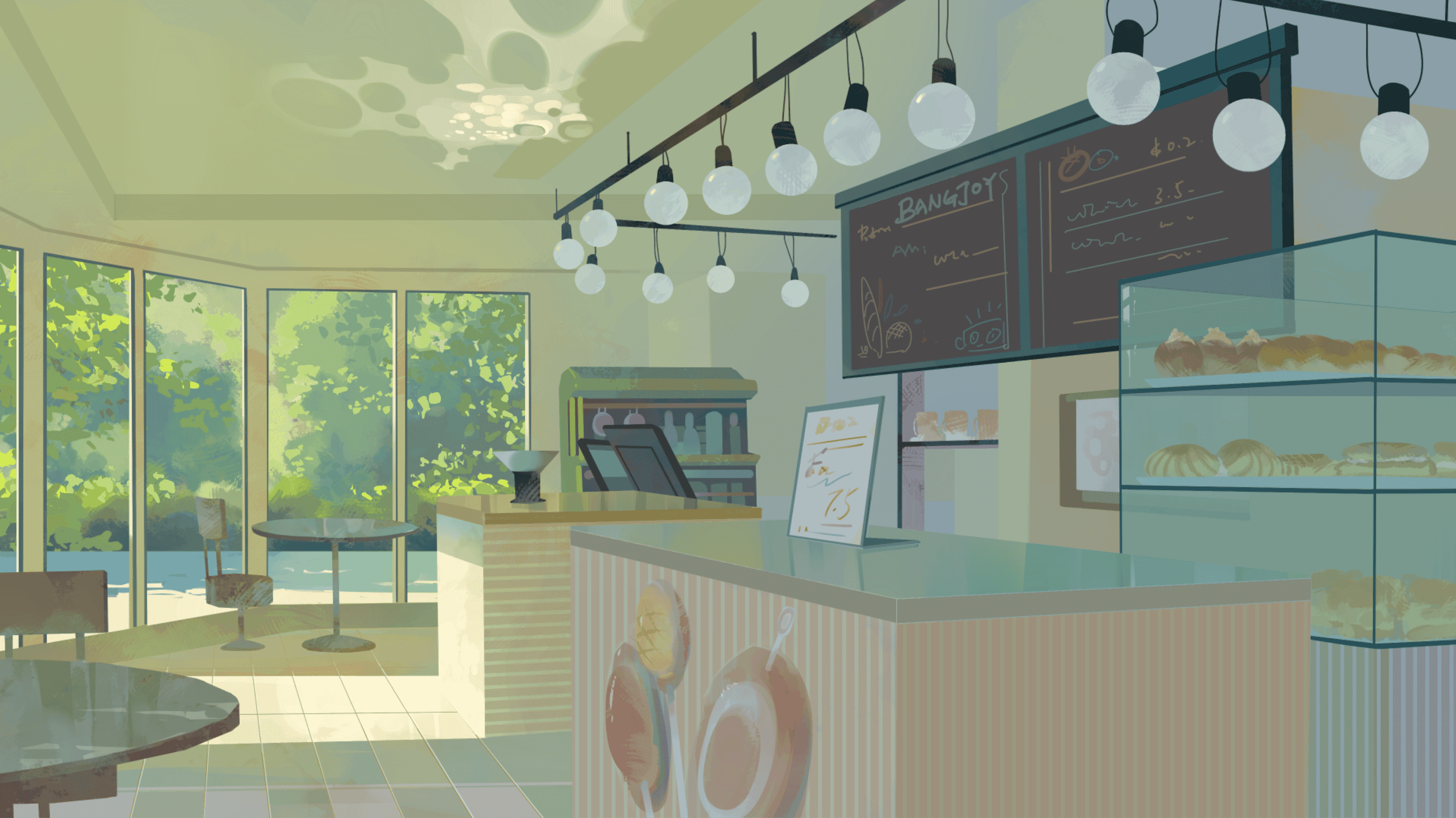 A charming bakery