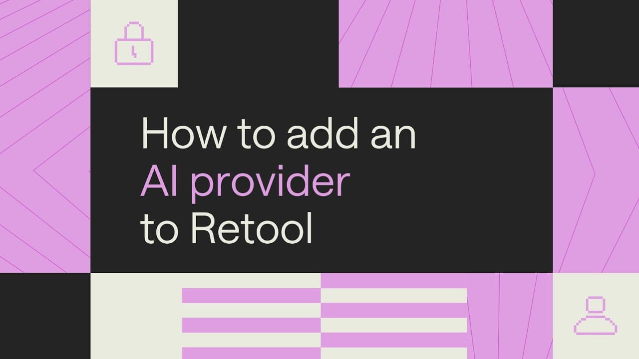 How to add an AI provider to Retool