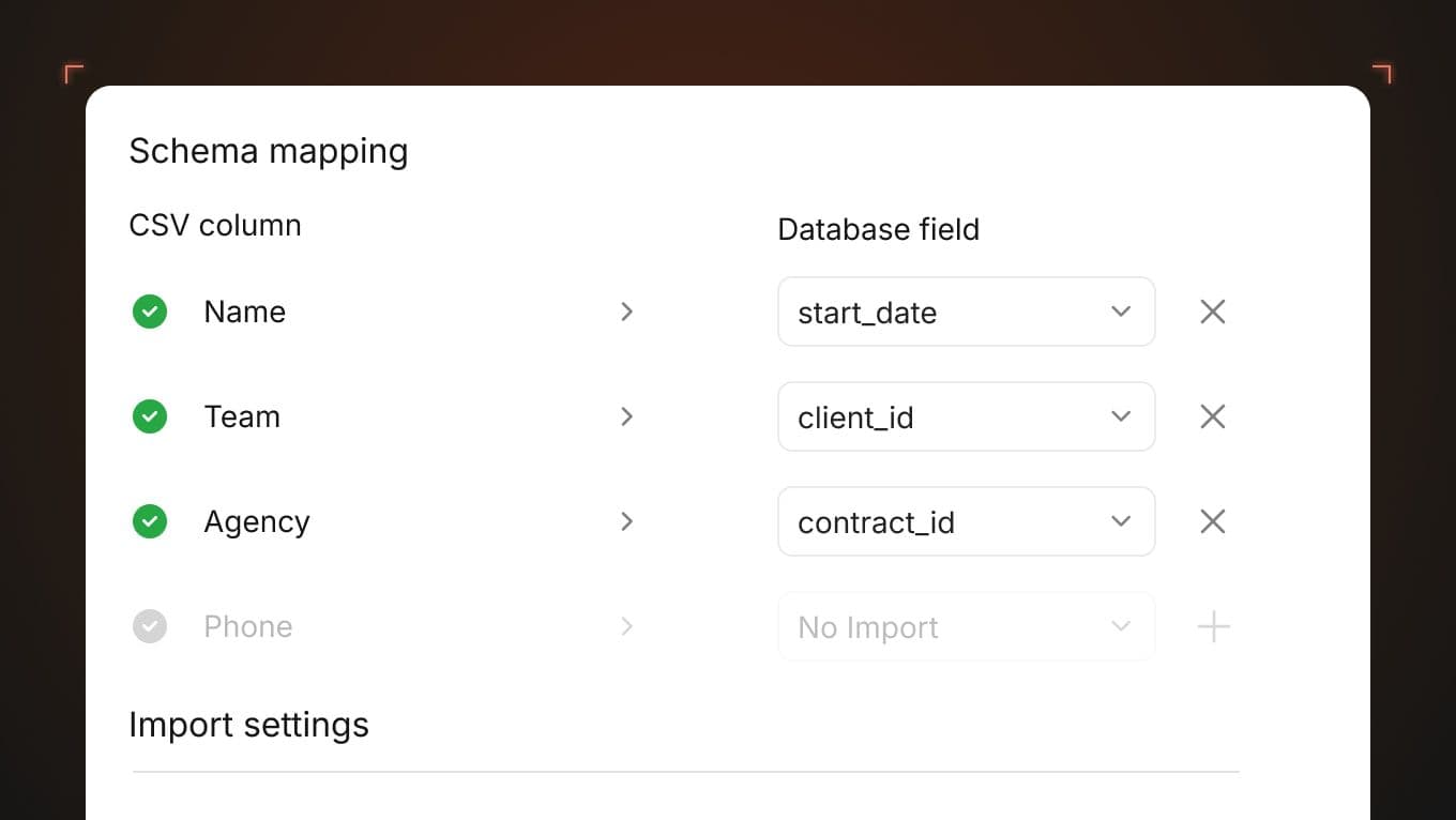 Connect to any data source
