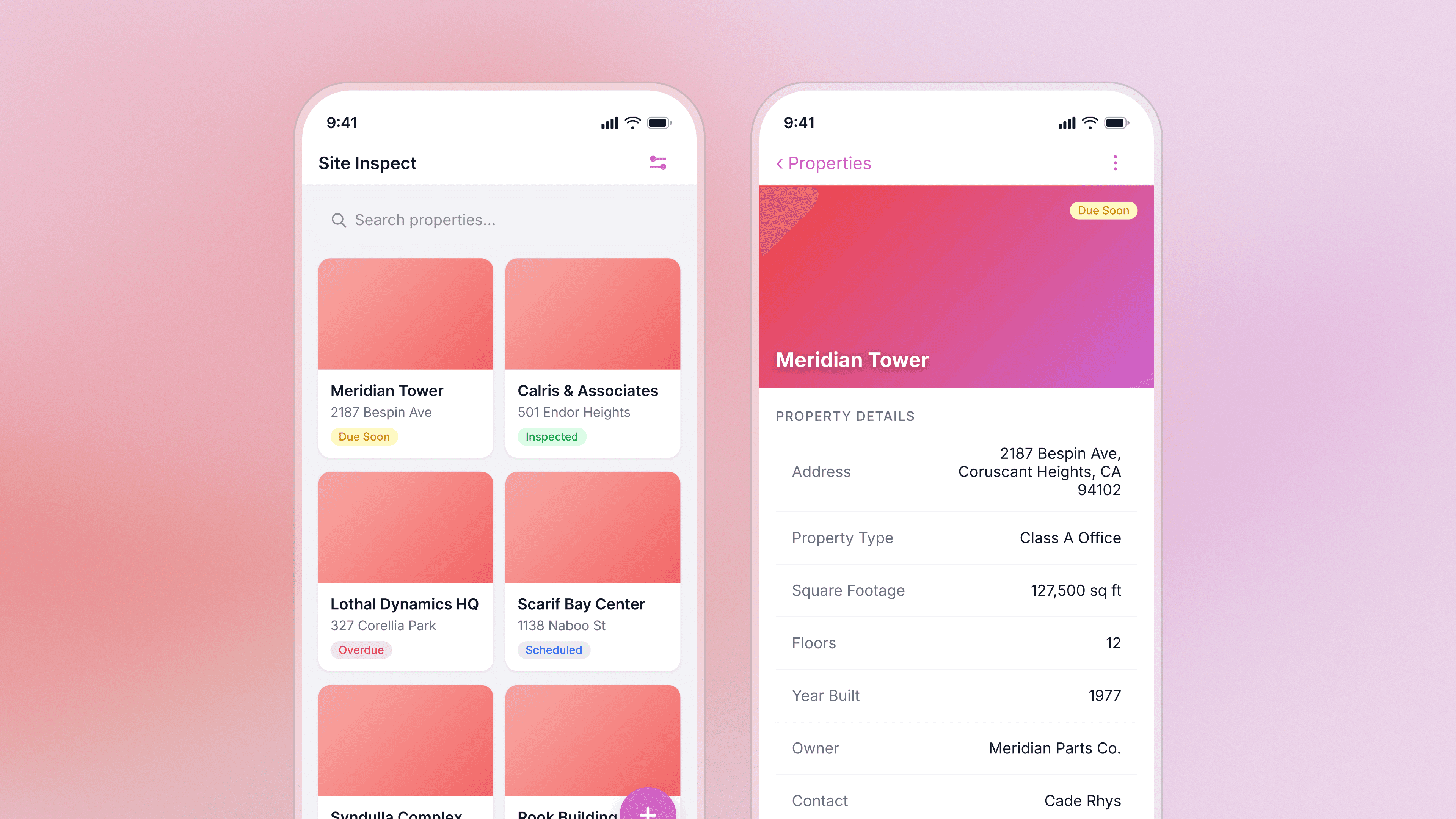 Building Inspection Mobile App