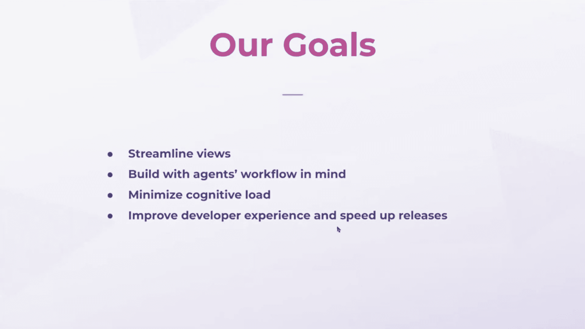List of Earnin's goals for improving internal tools with Retool