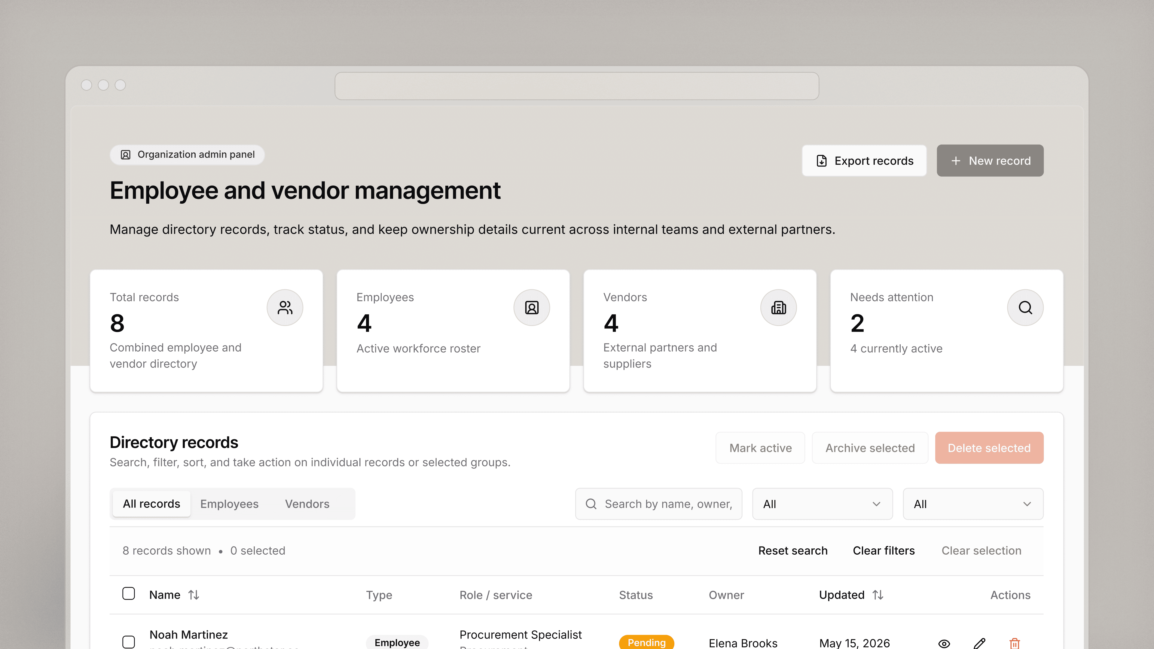 Gamification settings tool