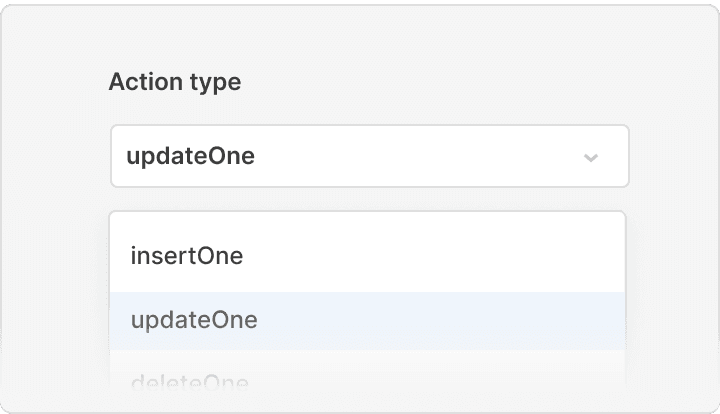 Build powerful CRUD apps with our MongoDB GUI