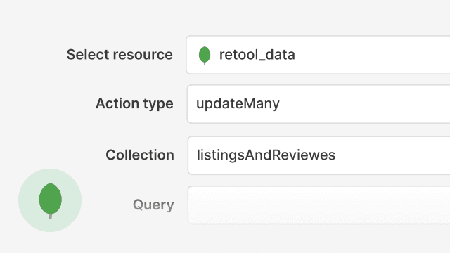 feature for Build a MongoDB GUI frontend
