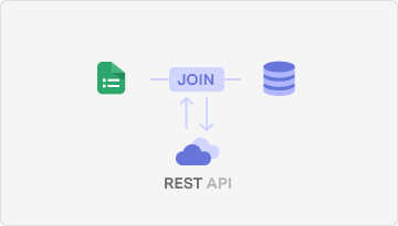 Easily connect to any datasource and get right to building