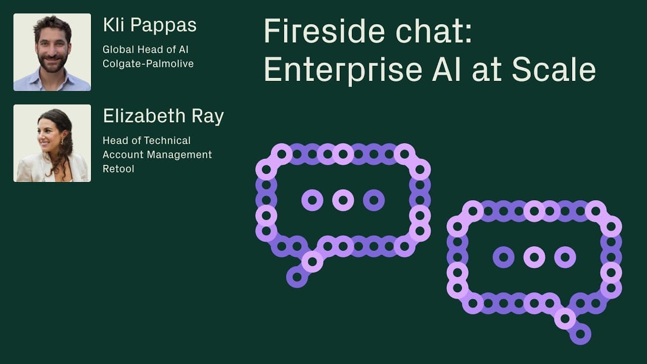 Enterprise AI at Scale with the Global Head of AI at Colgate-Palmolive—Retool Summit 2025
