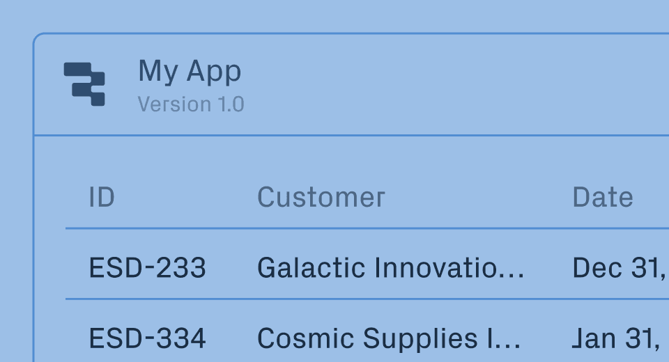 Generate app from dataset Utility Icon