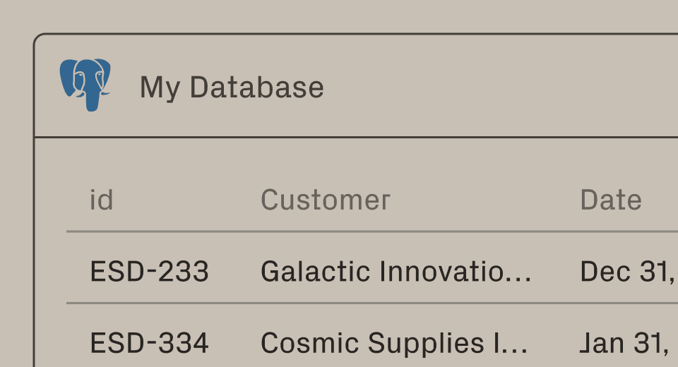 Write mock data to MySQL Utility Icon