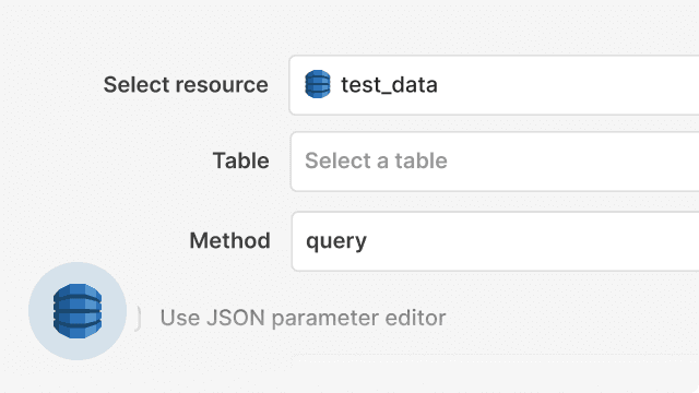 feature for Simple GUI for DynamoDB