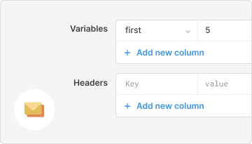 Build faster with 50+ drag and drop components